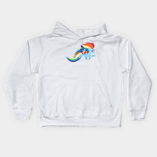 Rainbow Power Rainbow Dash Kids Hoodie